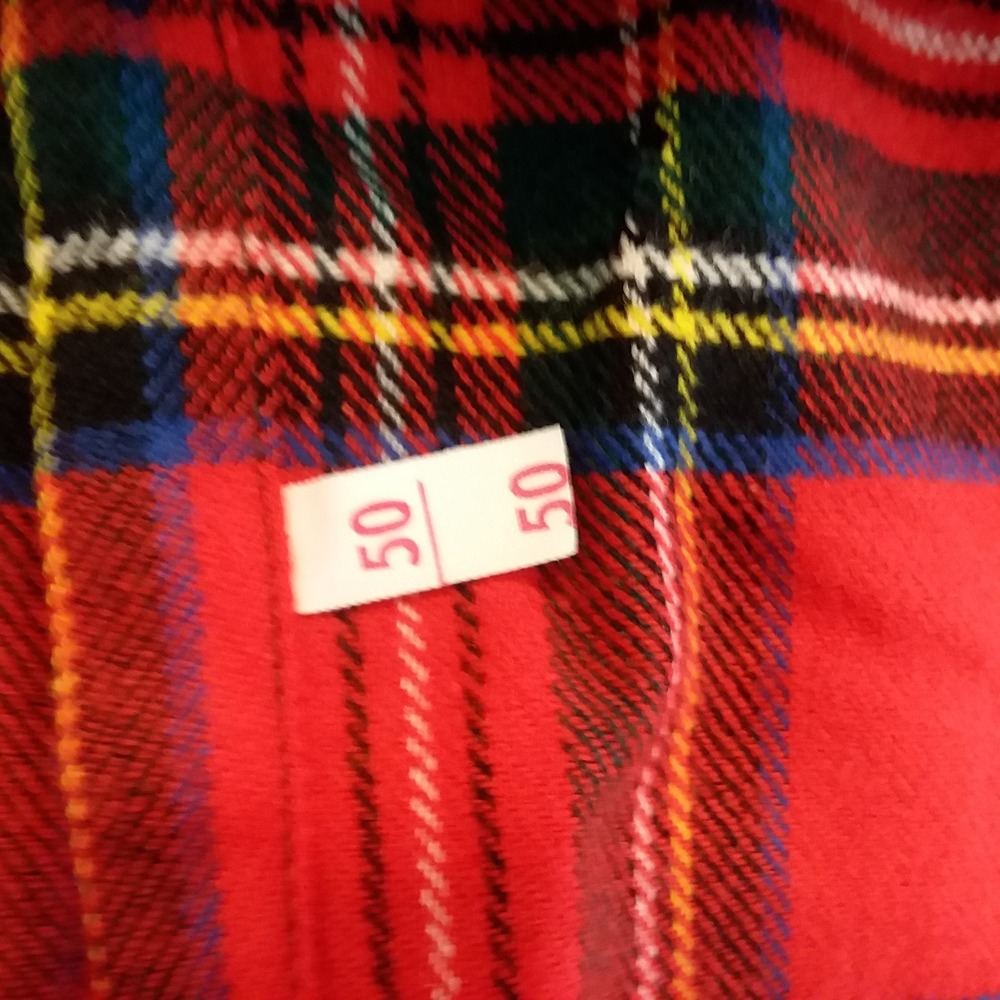 Scotch House Plaid Wool Kilt Womens 26" Waist Skirt Pleated Tartan Outlander - Picture 7 of 14